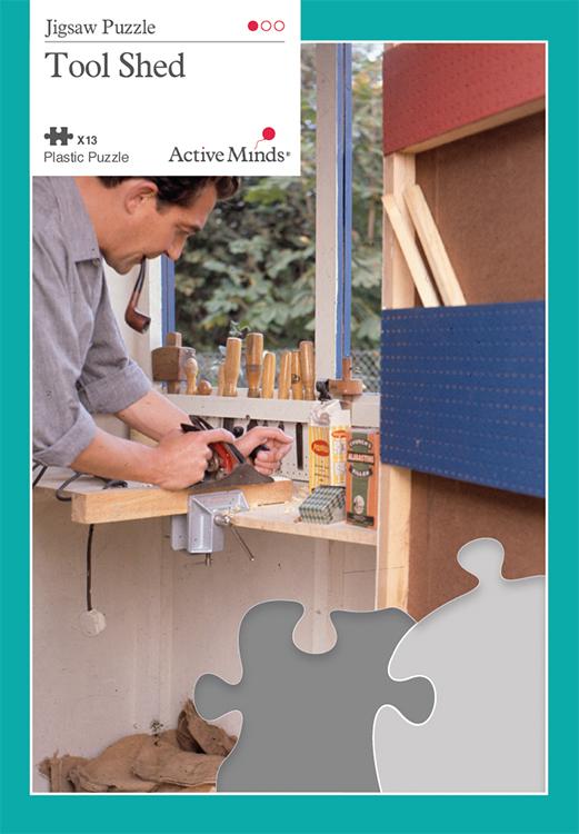 Tool Shed - Active Minds Puzzle
