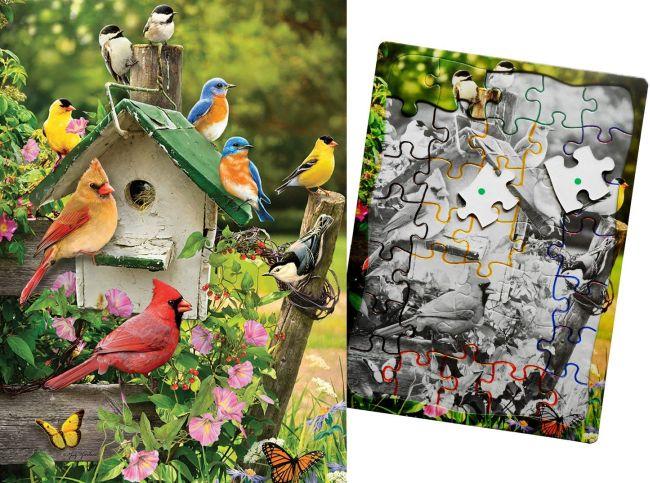Singing Around The Birdhouse Puzzle - Keeping Busy