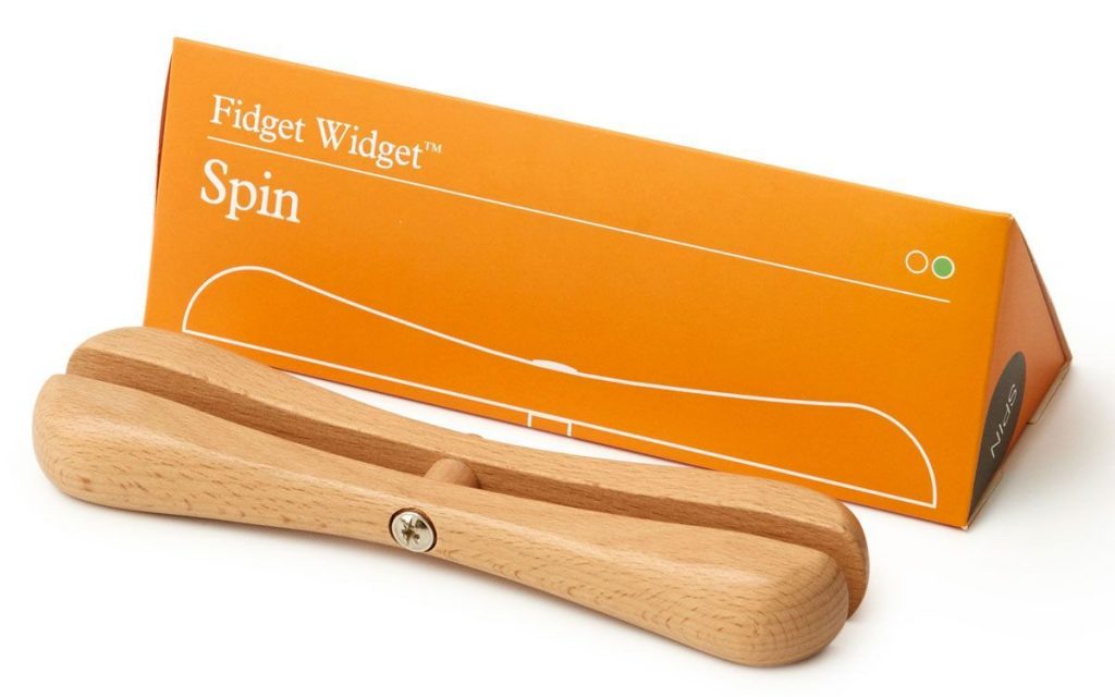 Spin Fidget Widget Wood - Active Minds Games